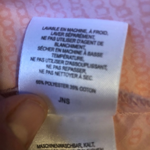 Columbia Womens Golf/Hiking Lt Pink Button Down Short Sleeve shirt size Medium - Picture 8 of 8